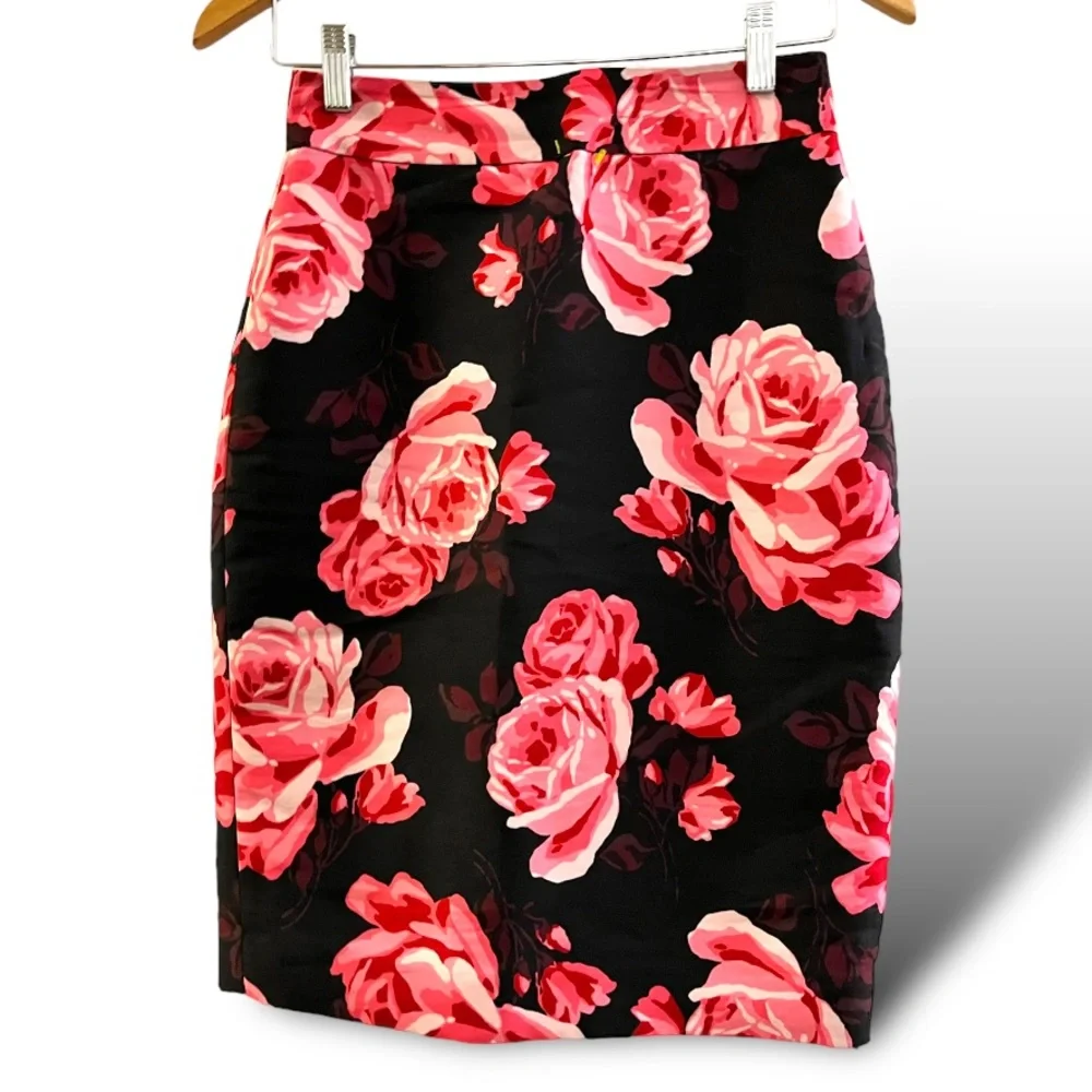 Kate Spade floral pencil skirt size 0 - Picture 2 of 11